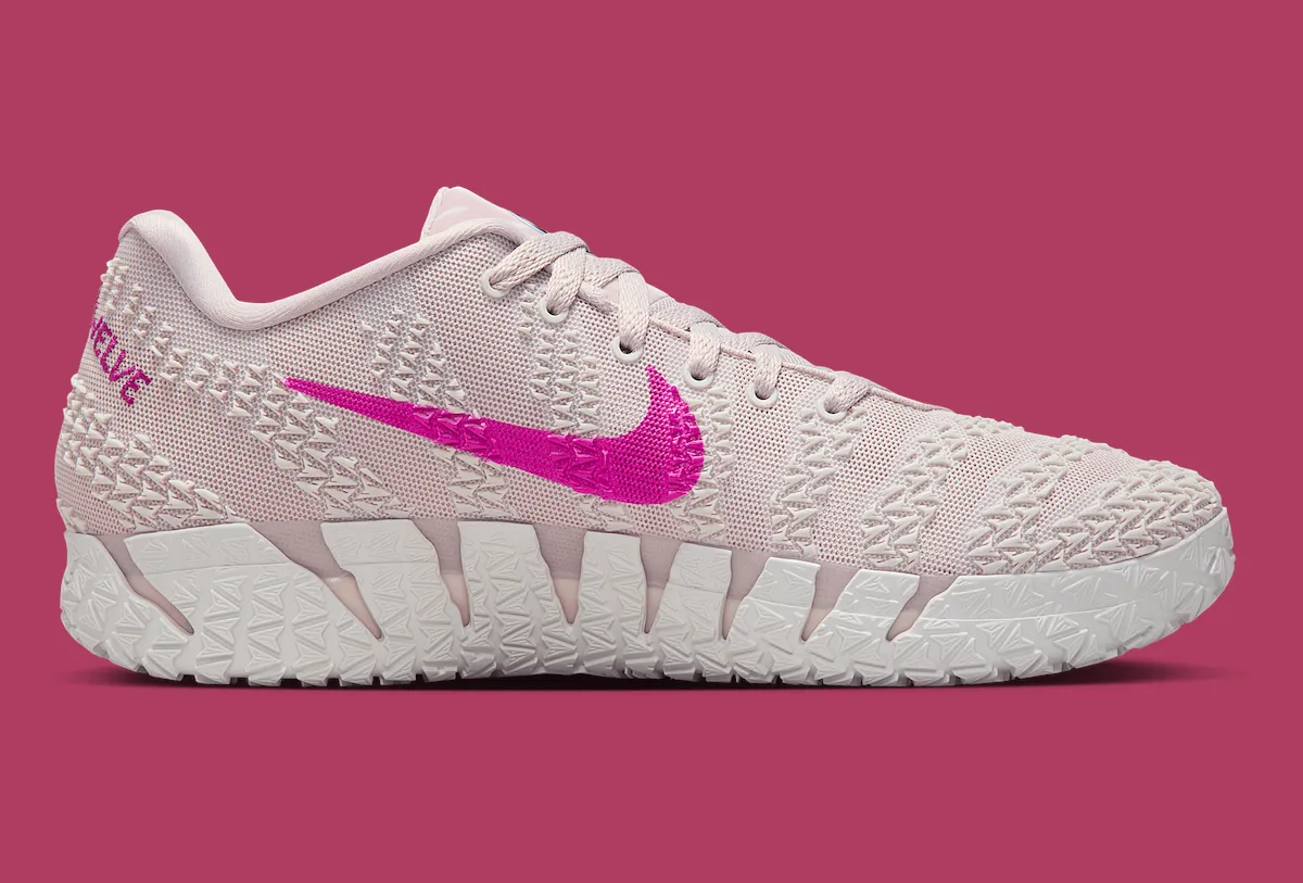 Nike Ja 3 EYBL IH2374-001发售！铂金紫涂鸦+青少年专属ZoomX中底致敬夏季联赛