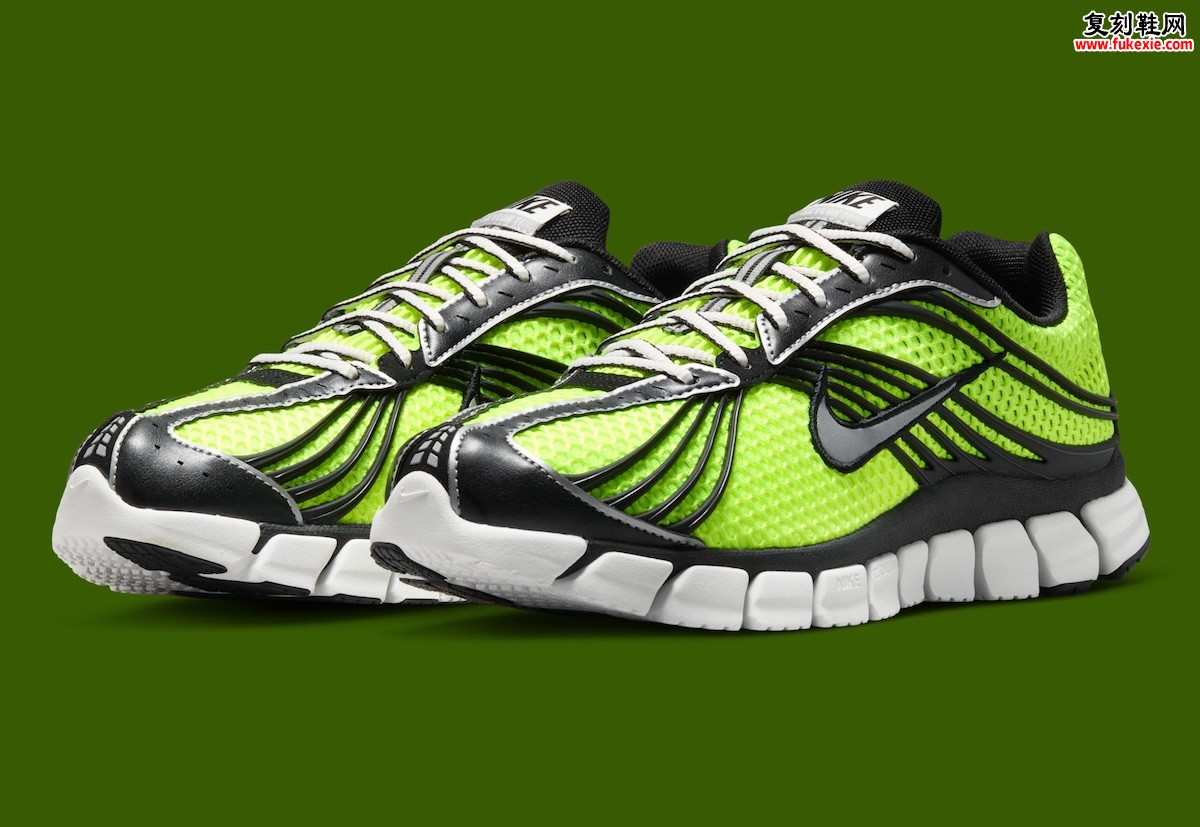 荧光绿网布 Nike Zoom Skylon 11 Volt 2026夏季发售，千禧复古跑鞋$135！缩略图