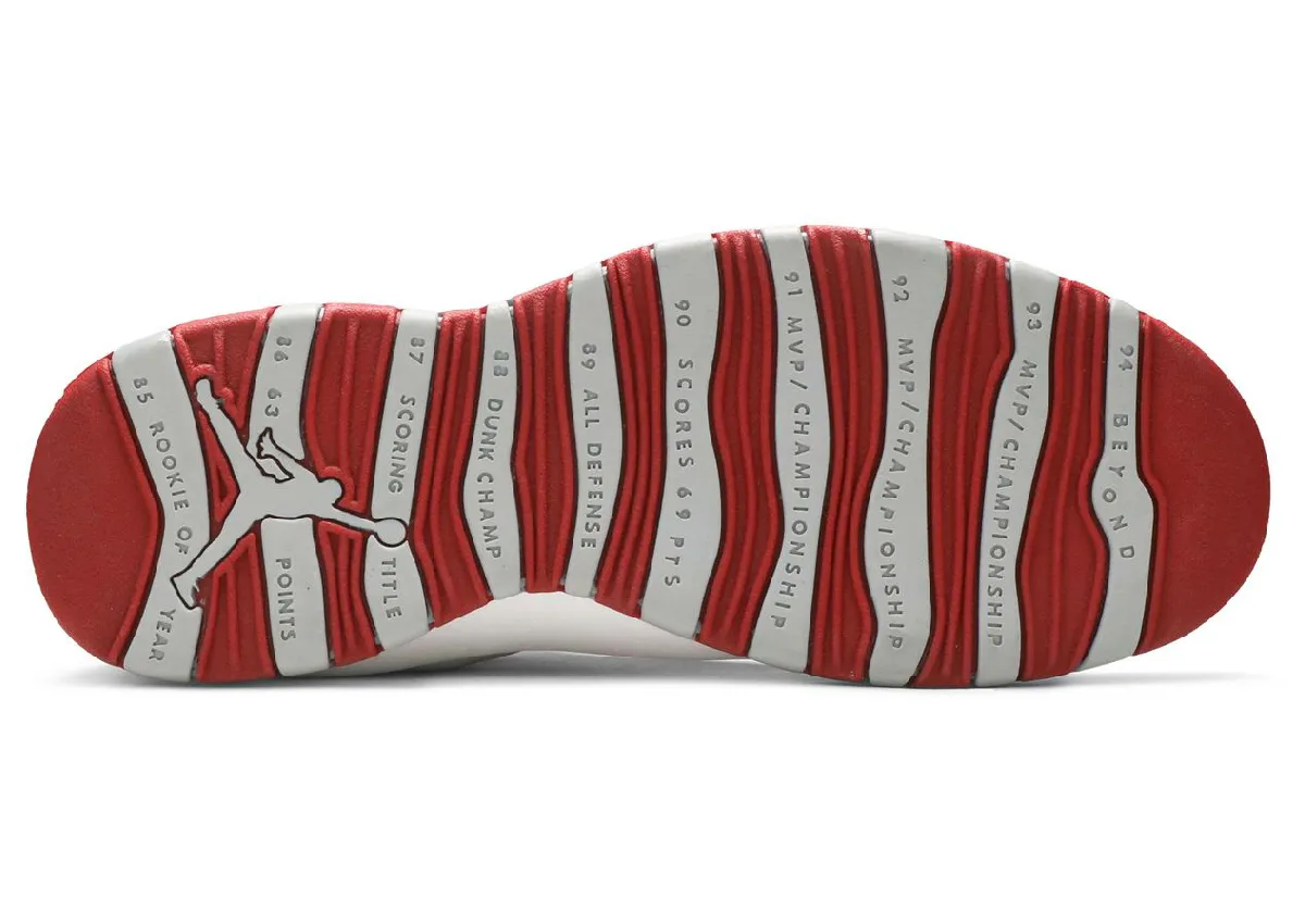 Air Jordan 10 “Red Steel”沉睡二十年终迎首次复刻 2027春季重磅回归