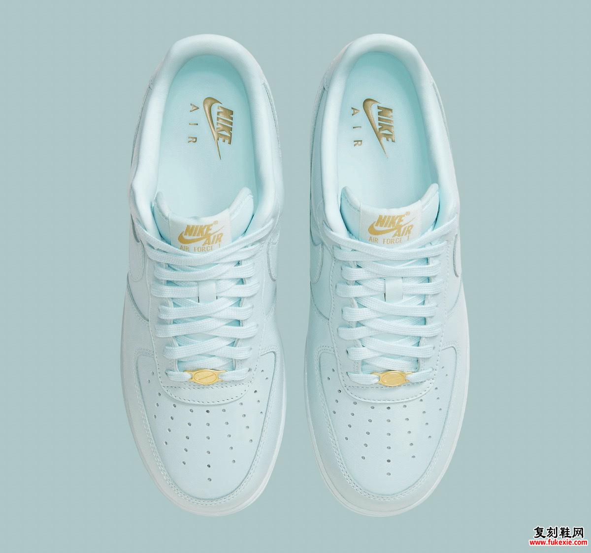 NIKE AIR FORCE 1 LOW “GLACIER BLUE/GUM” 2024 年夏季发售 货号：HF4933-400