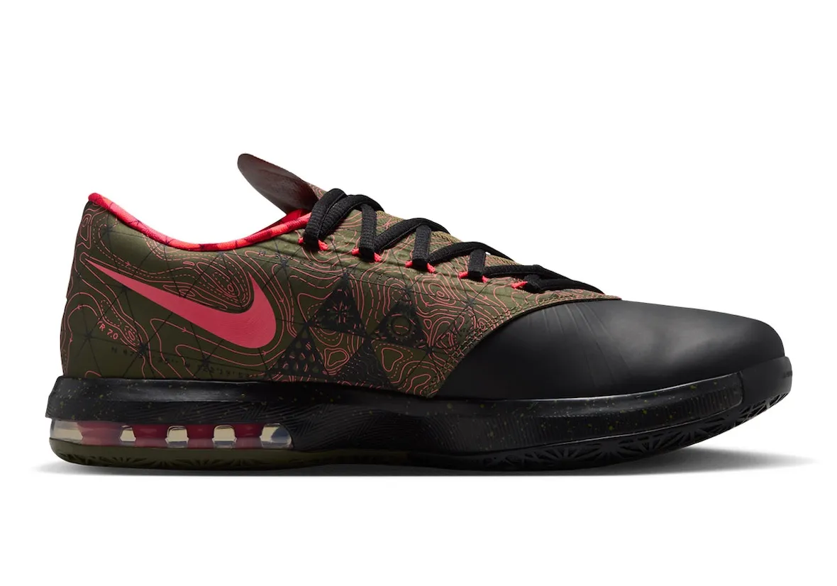 Nike KD 6 “Meteorology” 气象学配色2026年7月3日复刻发售,多普勒雷达灵感与全掌Zoom Air气垫配置插图2 Nike KD 6 “Meteorology” 气象学配色2026年7月3日复刻发售,多普勒雷达灵感与全掌Zoom Air气垫配置