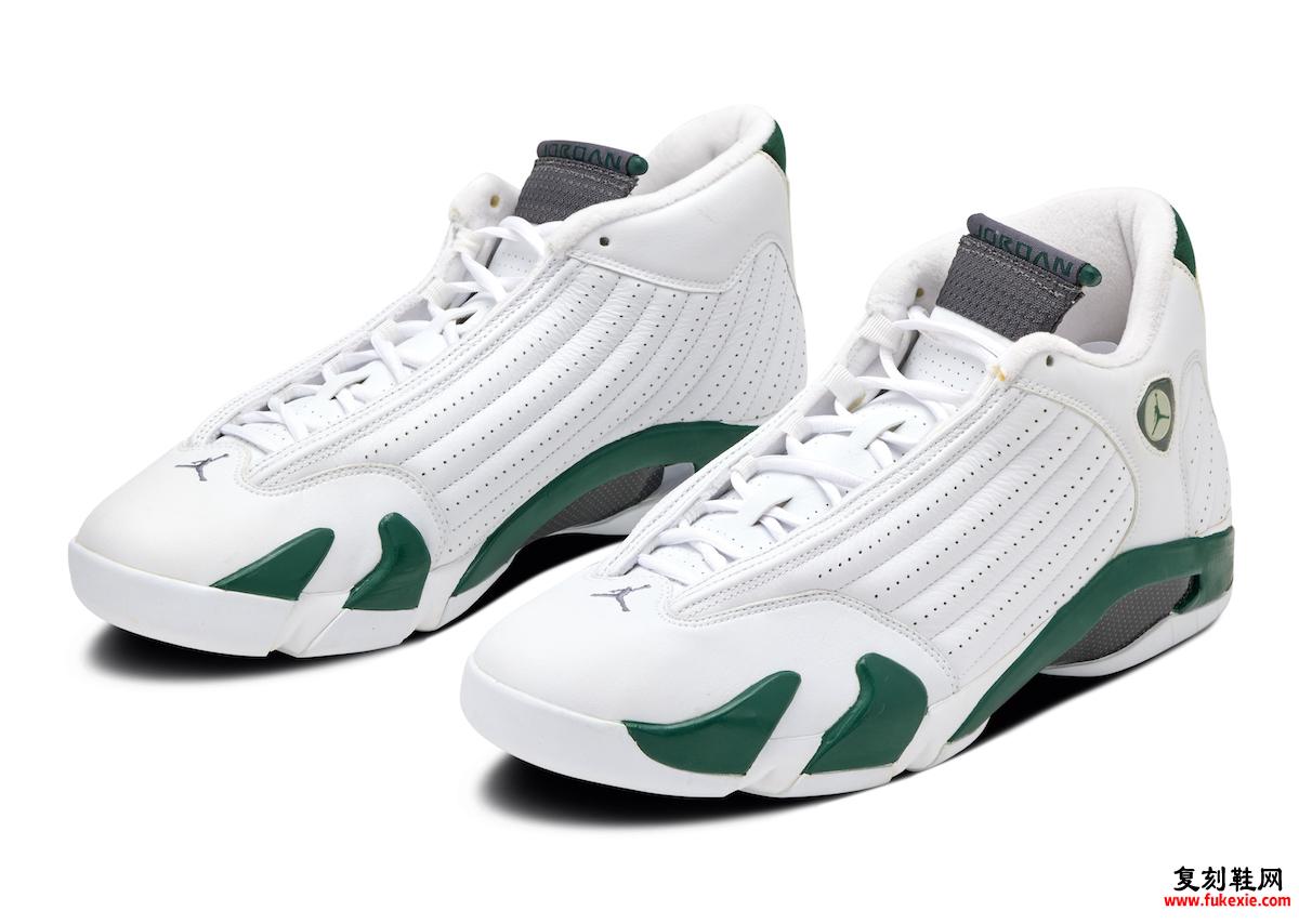 AIR JORDAN 14 “FOREST GREEN” 森林绿 一起欣赏 货号：311832-131