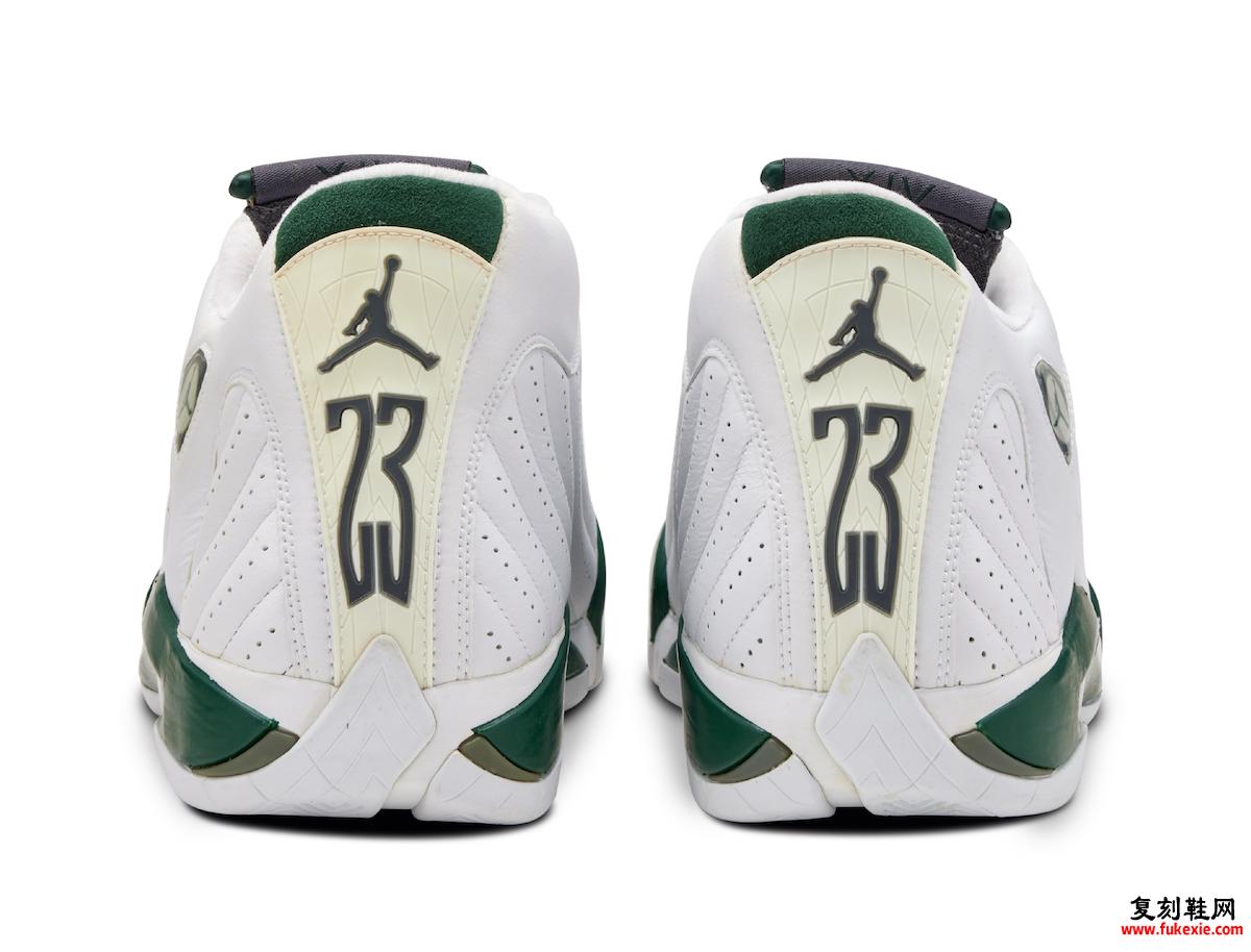 AIR JORDAN 14 “FOREST GREEN” 森林绿 一起欣赏 货号：311832-131