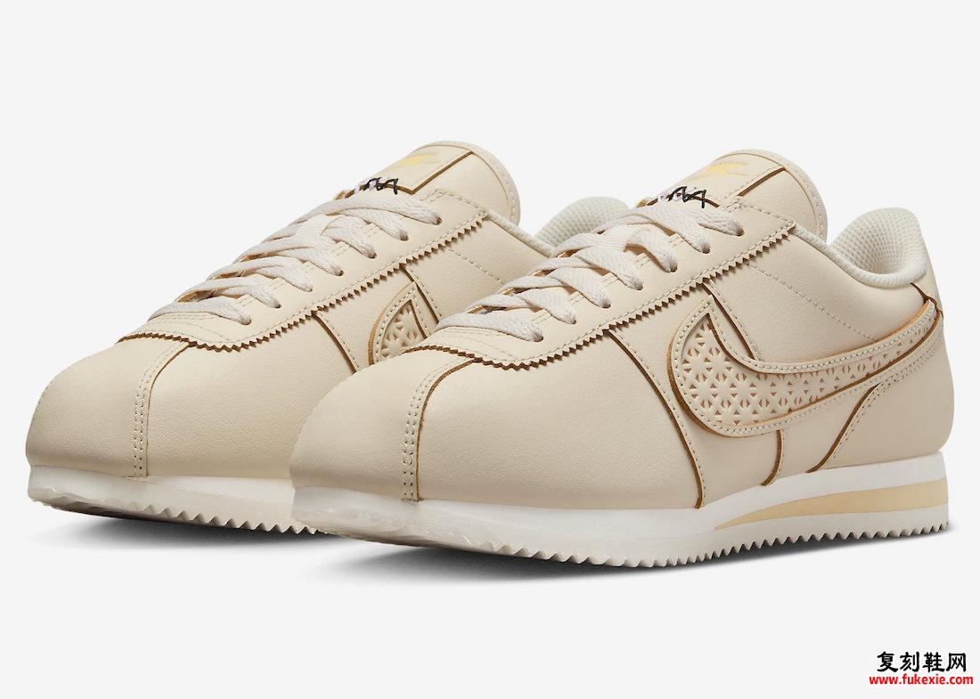 NIKE CORTEZ “WORLD MAKE” 采用奢华皮革制成 货号：FN7665-838