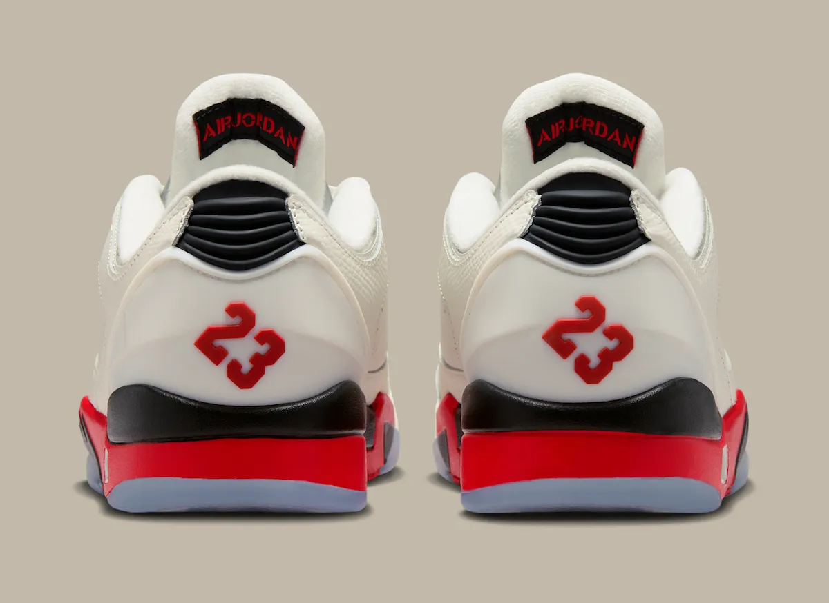 六十分之夜的基因重组:Jordan Sixty Plus Low ‘帆白/火红’ 以低帮形态续写混合传奇