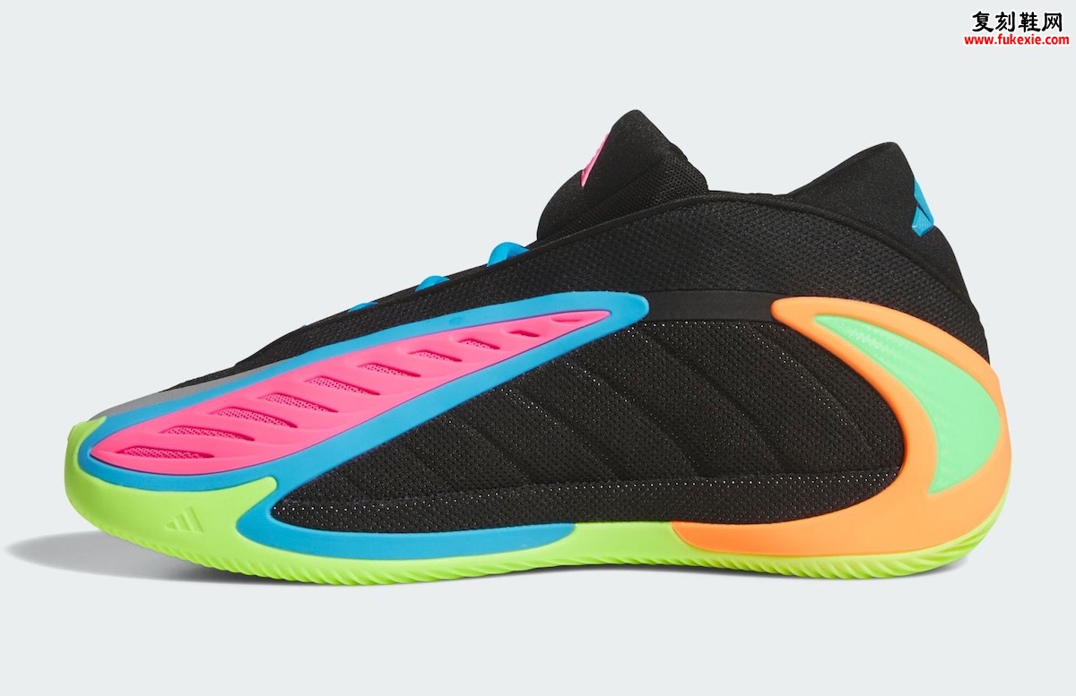 不对称色彩拼接：adidas Anthony Edwards 2 “Multi-Color” 三月正式上架