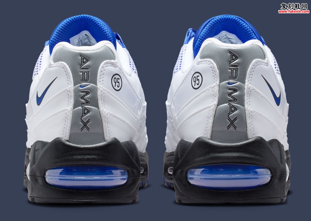 绿茵基因注入经典跑鞋:Nike Air Max 95“Total 90”赛车蓝配色2026夏季登场
