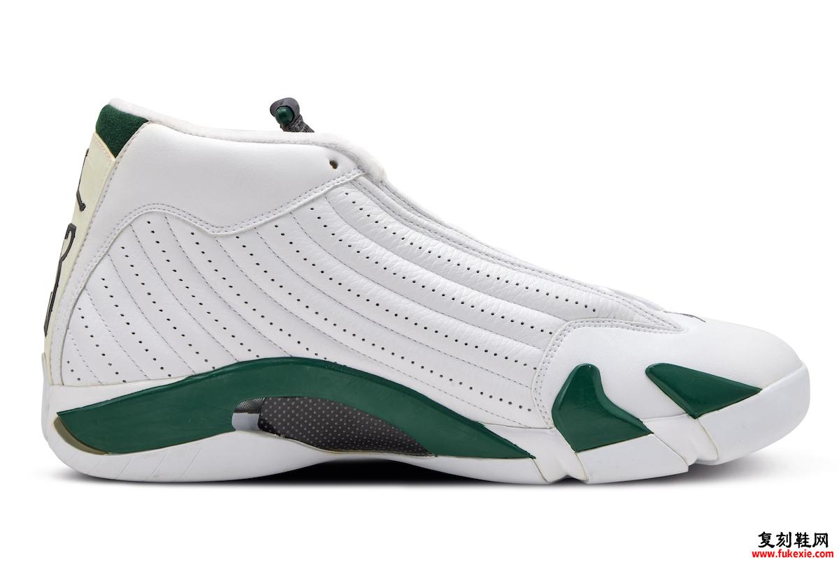 AIR JORDAN 14 “FOREST GREEN” 森林绿 一起欣赏 货号：311832-131