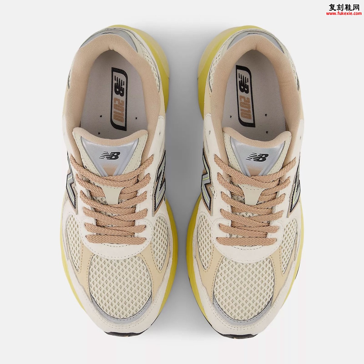 New Balance 2010亚麻白U2010SGR发售！沙漠黏土绒面+三阶缓震重构通勤美学