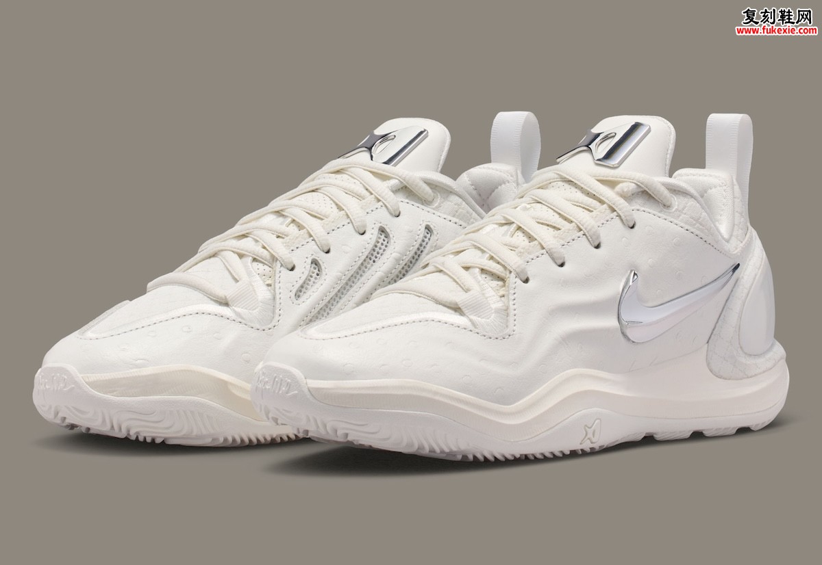 A’ja Wilson x Nike A’Two “White Label” 芝加哥全明星献礼，鸵鸟皮+绗缝内衬+宝石W饰物定义WNBA奢华新高度缩略图