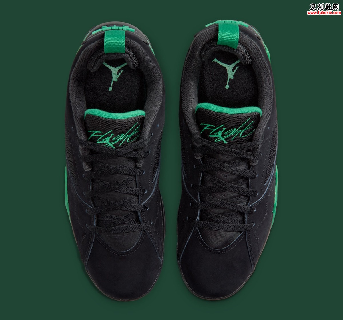 Jordan MVP 92 “Celtics” 凯尔特人配色夏日炸场，黑绿撞色融合AJ经典基因，幸运绿细节致敬绿军荣耀