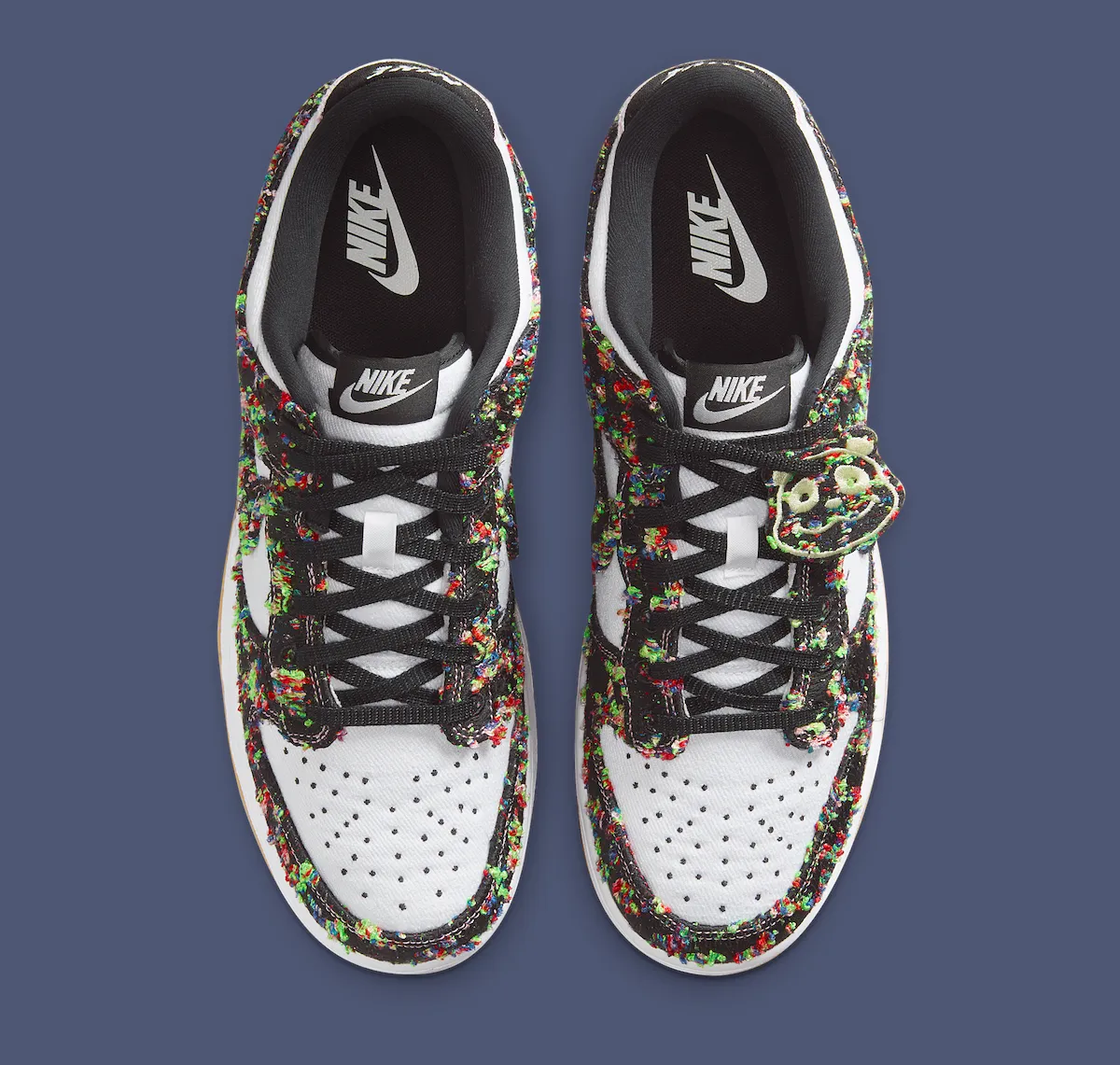 五彩纸屑风暴来袭！Nike Dunk Low熊猫狂想曲限定款解密 货号：IB2263-100