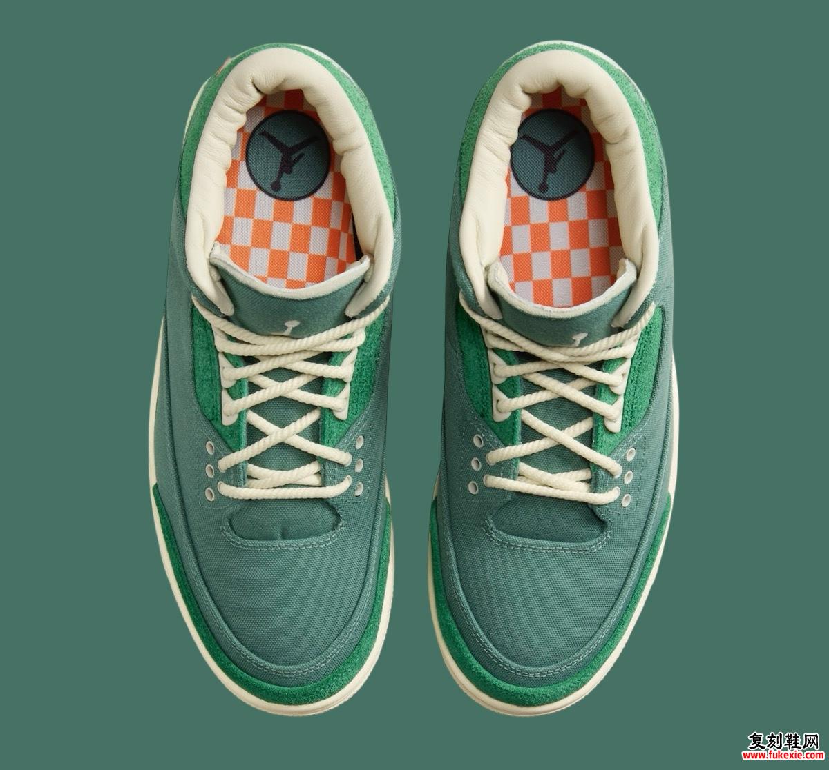 NINA CHANEL ABNEY X AIR JORDAN 3 2024 年 6 月发售 货号：FZ7974-300