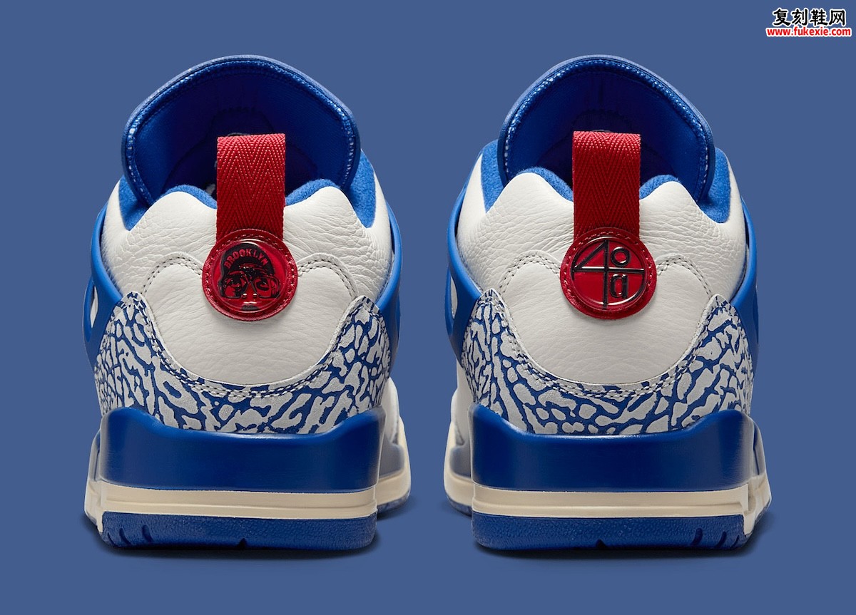 风暴蓝觉醒!乔丹Spizike Low红白蓝三重奏致敬经典,今夏发售