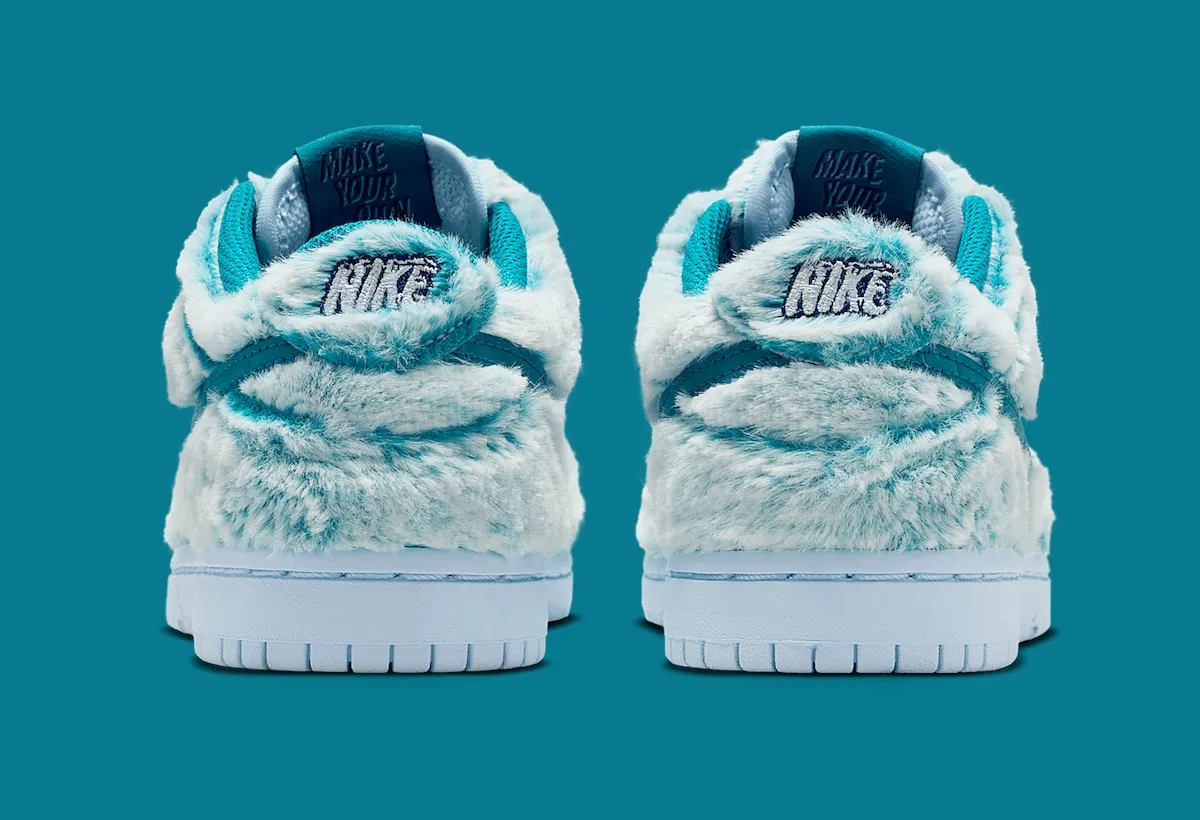 Nike Dunk Low “Abominable Snowman”毛绒雪怪主题Dunk Low携专属挂饰萌趣上市