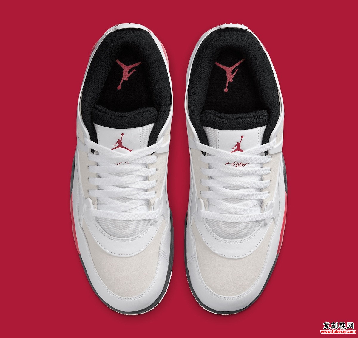 Air Jordan 4 RM白红2025夏季发售:复古科技革新+潮流基因重组