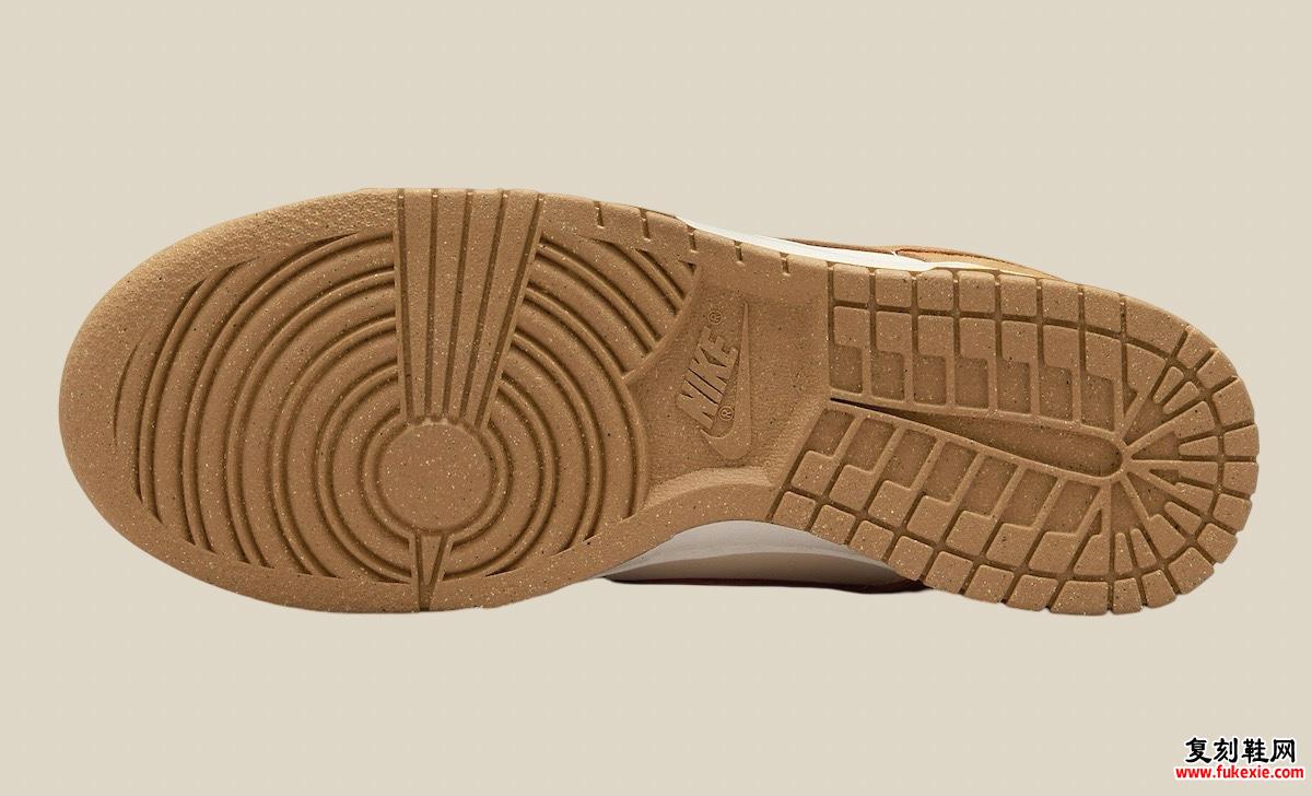 NIKE DUNK LOW NEXT NATURE“FLAX SUEDE” 将于 2024 年秋季发售