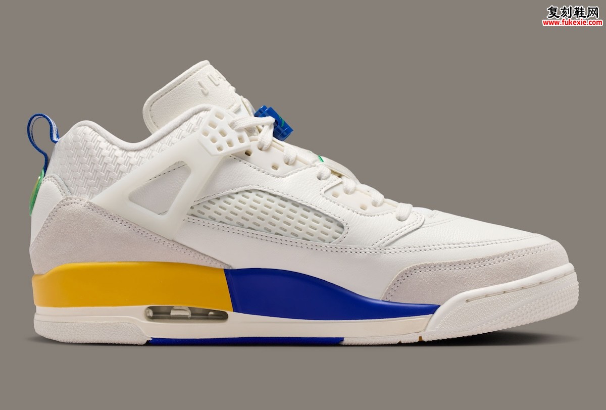 Jordan Spizike Low“巴西”2026夏季发售，黄绿蓝三色致敬足球王国预热世界杯