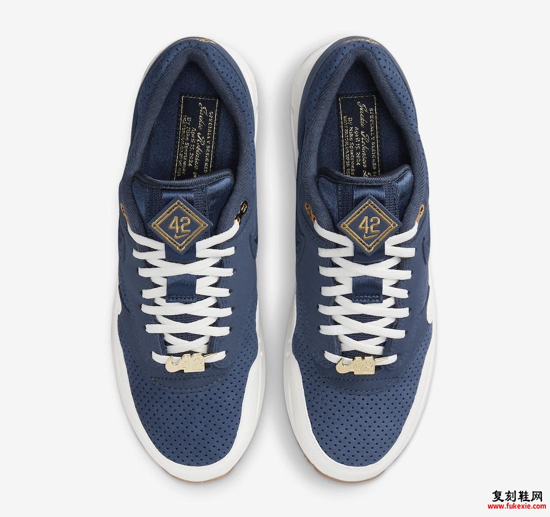NIKE AIR MAX 1 '86 “JACKIE ROBINSON” 将于 2024 年 4 月发售 货号:FZ4831-400