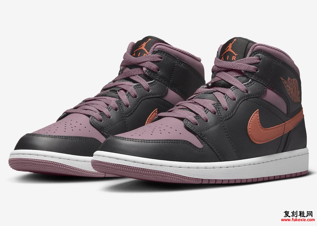 AIR JORDAN 1 MID SE“SKY J MAUVE”现已上市 货号：FB9911-008