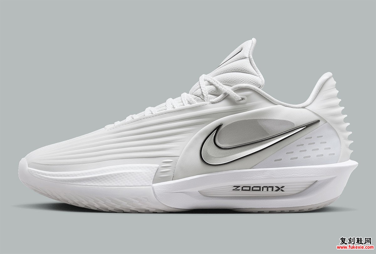 Nike GT Cut 3 Turbo 纯白上市：碳板+双层 ZoomX 重塑实战鞋性能天花板