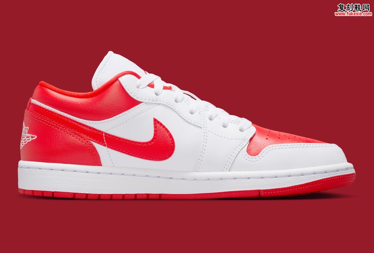 Air Jordan 1 Low “White/Chile Red”“白红” 2026春季回归:以纯粹芝加哥演绎经典美学