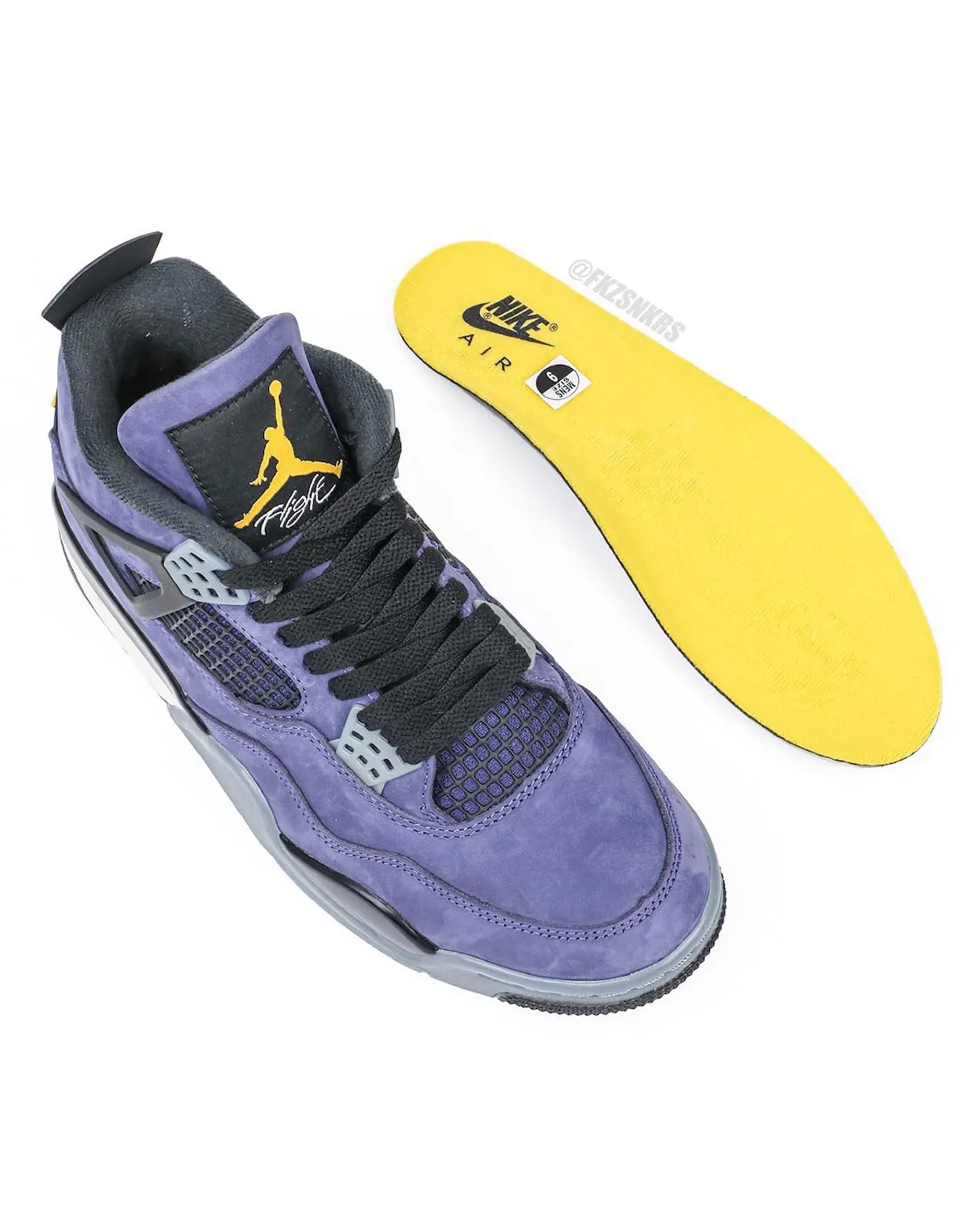 紫金荣耀的跨界致敬：Air Jordan 4 ‘Lakeshow’ 配色2026年登场，书写洛杉矶全明星传奇篇章