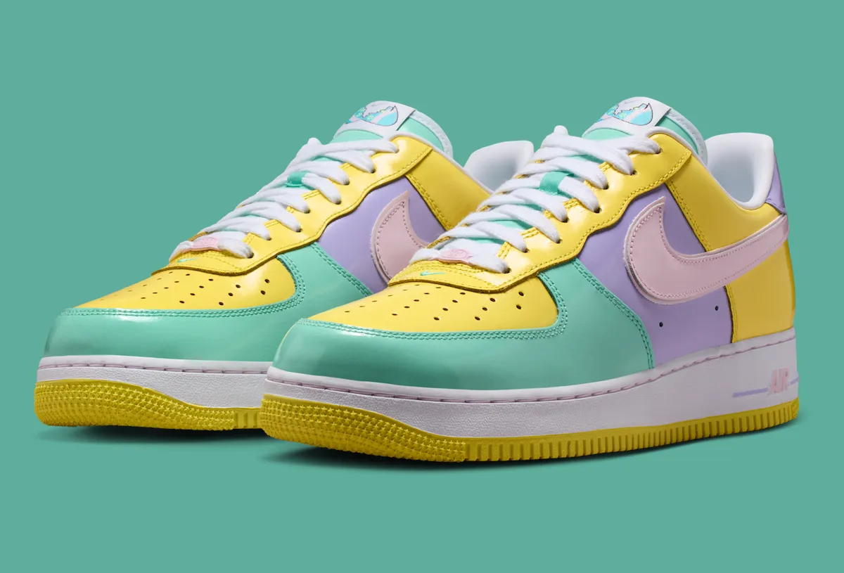 糖果色漆皮回归：Nike Air Force 1 Low “Easter” 2026三月复活节前发售