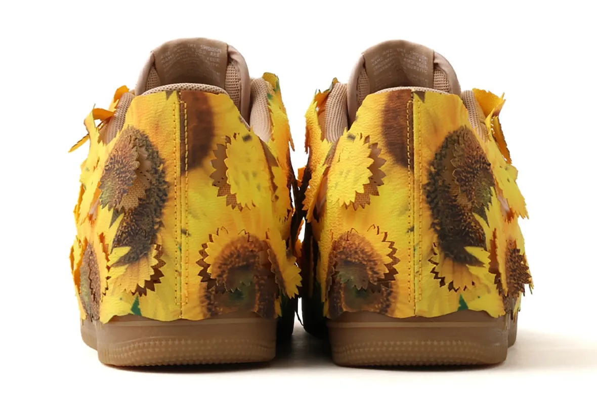 Nike Air Force 1 Low “Sunflower”向日葵配色秋季2026市售可拆卸花盖与卡其帆布双面穿搭生胶外底插图2 Nike Air Force 1 Low “Sunflower”向日葵配色秋季2026市售可拆卸花盖与卡其帆布双面穿搭生胶外底