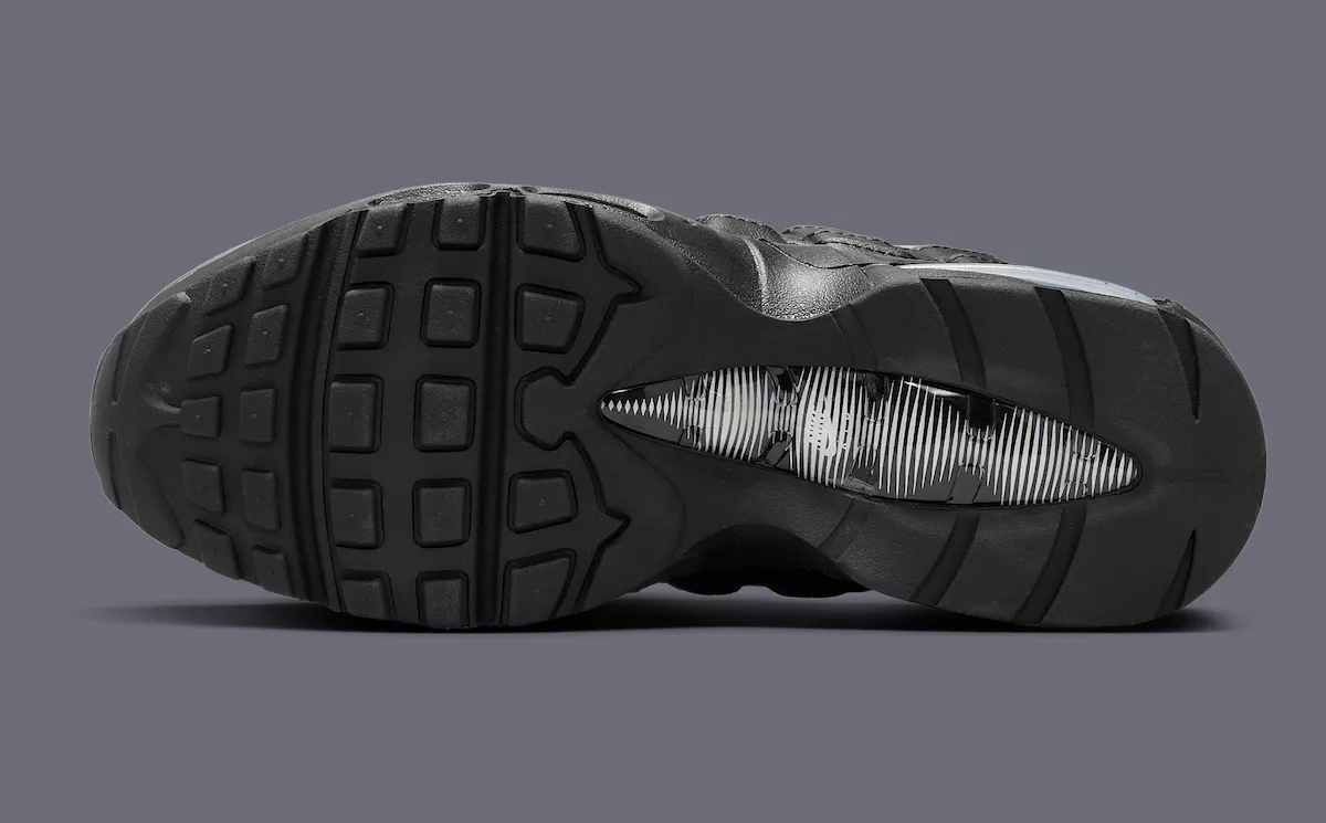 Nike Air Max 95 OG “Black Patent” 耐克Air Max 95大气垫复刻版2025年8月11日官网发售