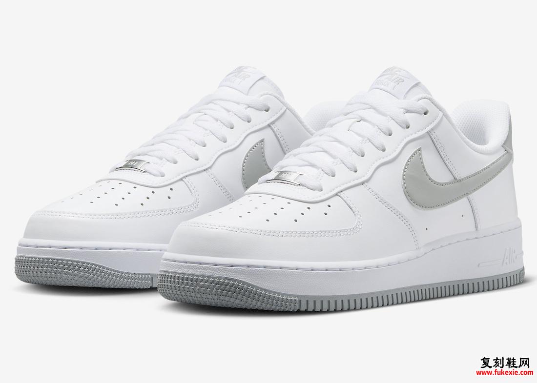 NIKE AIR FORCE 1 LOW“浅烟灰色”现已上市 货号：FJ4146-100