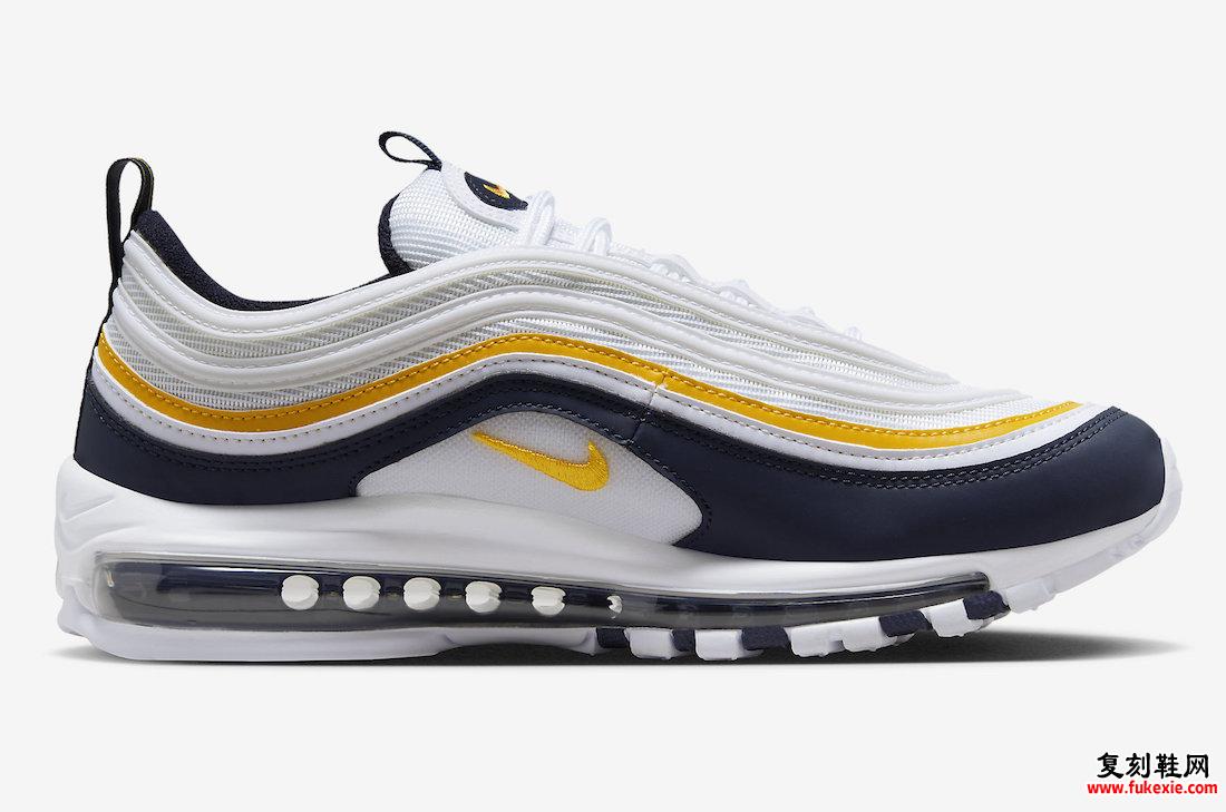 NIKE AIR MAX 97 “MICHIGAN” 官方照片释出 值得期待 货号：921826-110