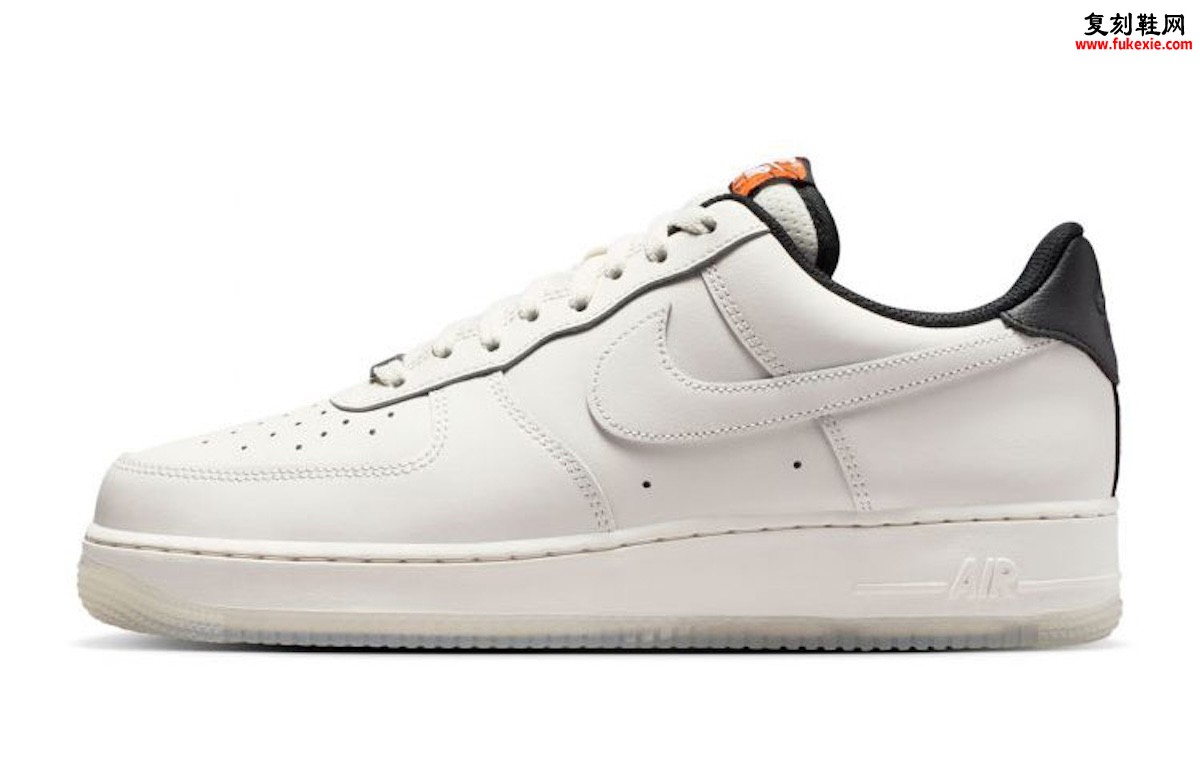 NBA x 耐克空军一号低帮「幻影」配色 透明外底暗藏联盟标志演绎极致低调致敬