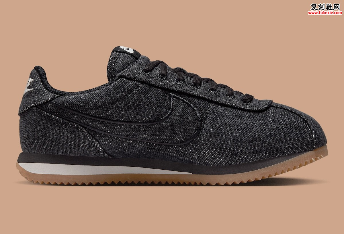 NIKE CORTEZ GOES 耐克Cortez丹宁黑魂版2025秋季重塑经典运动鞋街头新宠