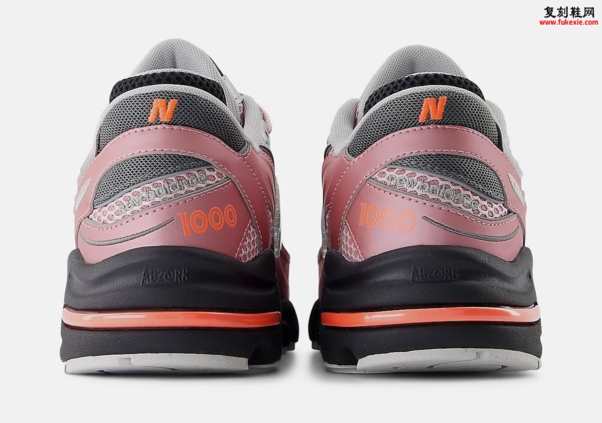 New Balance 1000「千禧粉翼」：2025秋日复古跑鞋的金属革命