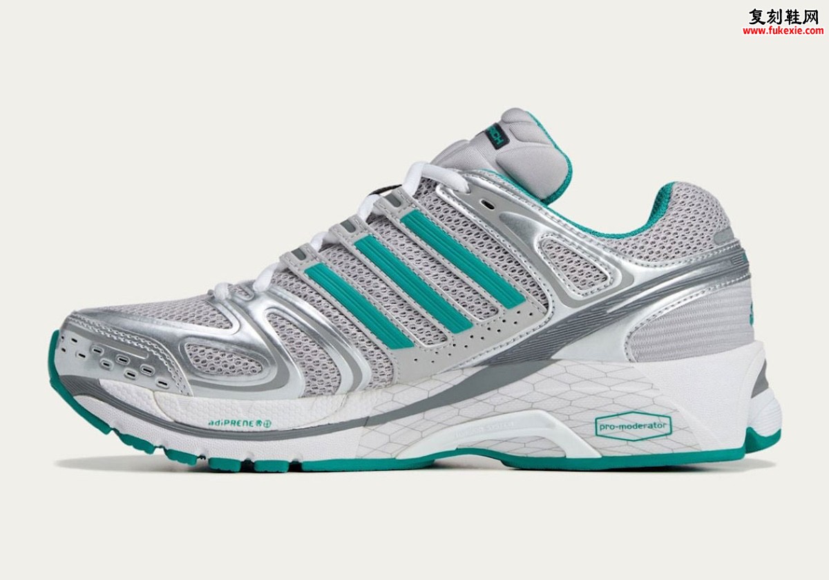 Sporty & Rich x adidas 联名Adistar Control 5复古跑鞋9月发售，镀铬细节焕新登场
