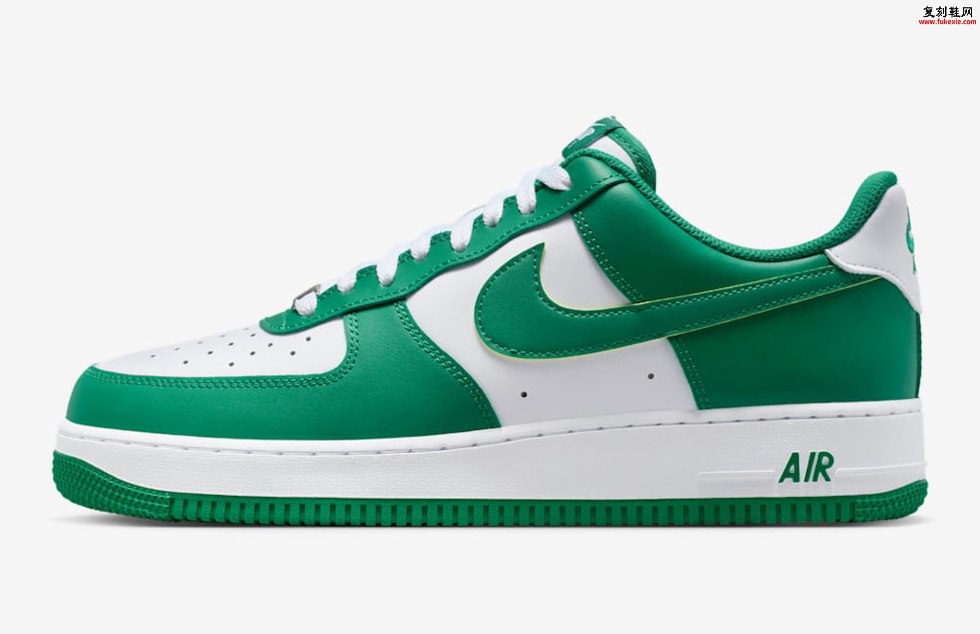 Nike Air Force 1 Low “White/Malachite”白/孔雀石绿”配色上市:经典篮球传承