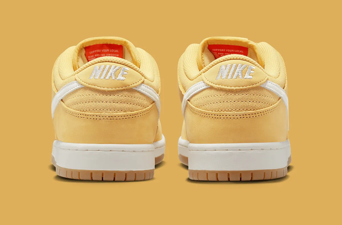 2025夏季Nike SB Dunk Low“土星金”深度解析：Orange Label系列滑板鞋新作登场