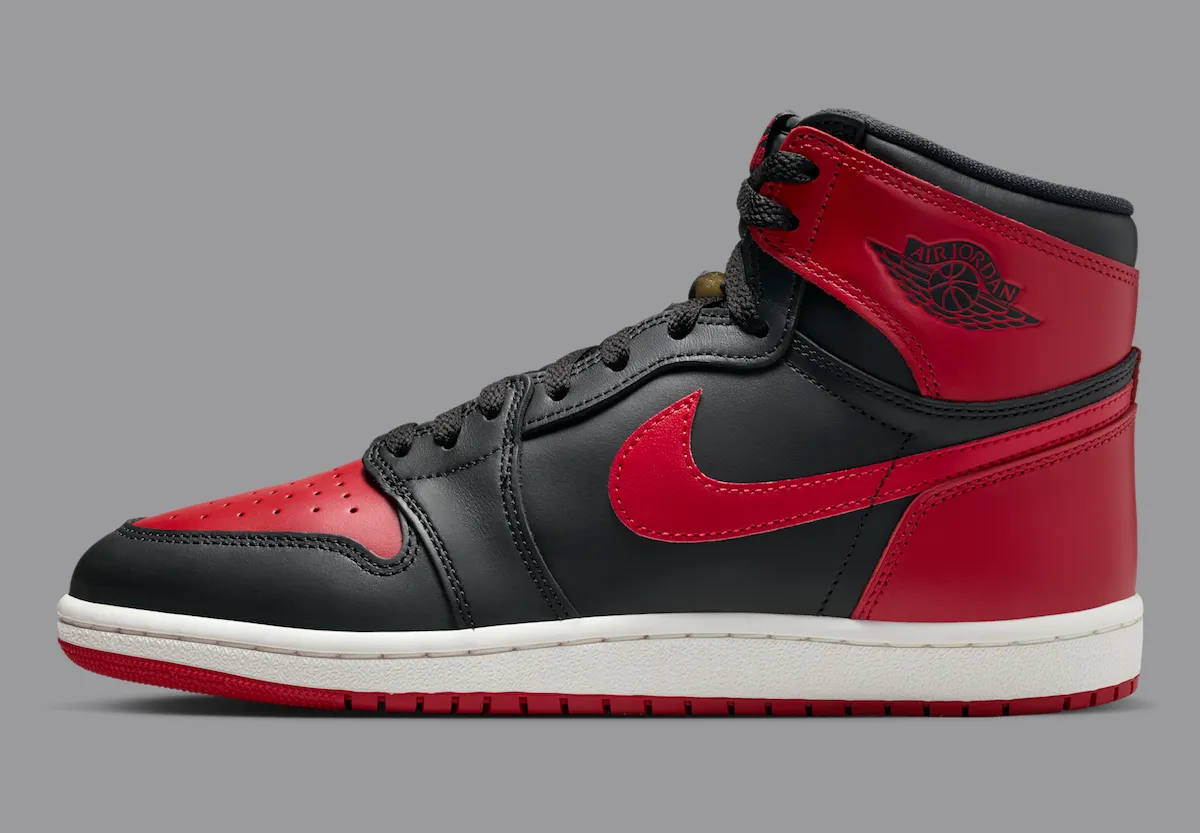 Air Jordan 1 High ’85“Bred”2025假日季重磅回归，复刻元年细节致敬经典