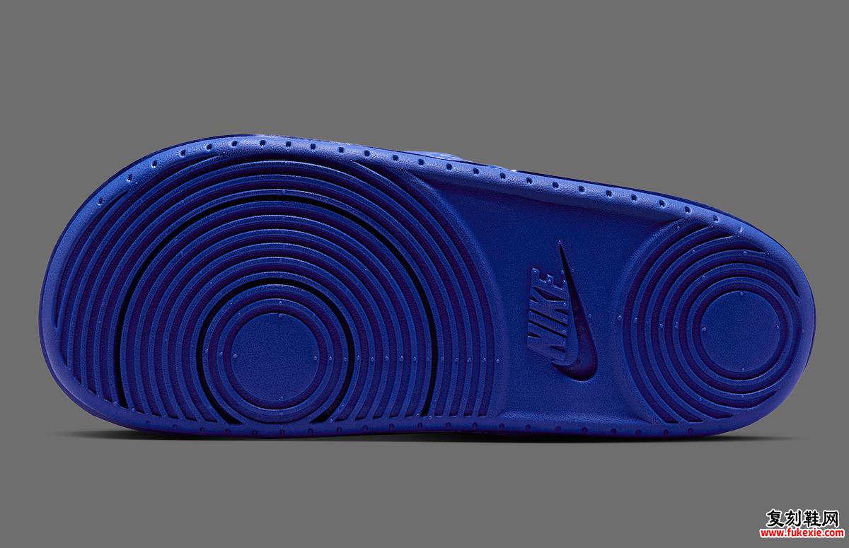 【2025夏季首发】Nike Kobe Offcourt Slide ‘Hyper Royal’ 道奇队致敬黑曼巴传奇