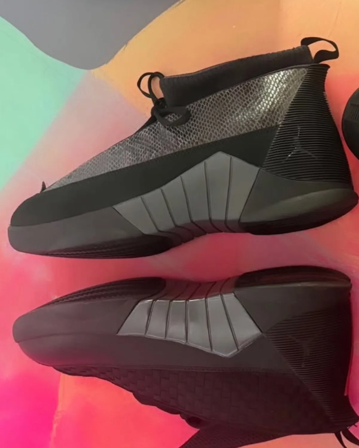 Air Jordan 15 “Snakeskin”蛇皮新色确认秋季发售，黑魂材质能否为这双冷门正代正名？