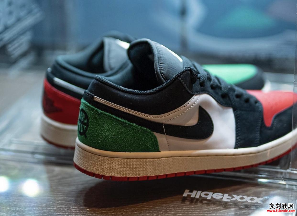 一起来了解 AIR JORDAN 1 LOW “QUAI 54” (2023) 货号：DQ6703-100