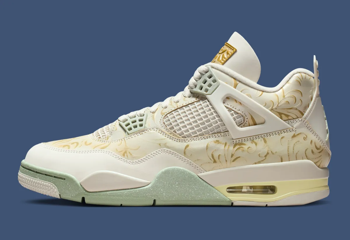 Air Jordan 4 SE “Somos Eternos” 亡灵节配色2025年11月发售 金属金与碧玉色调诠释传统节日