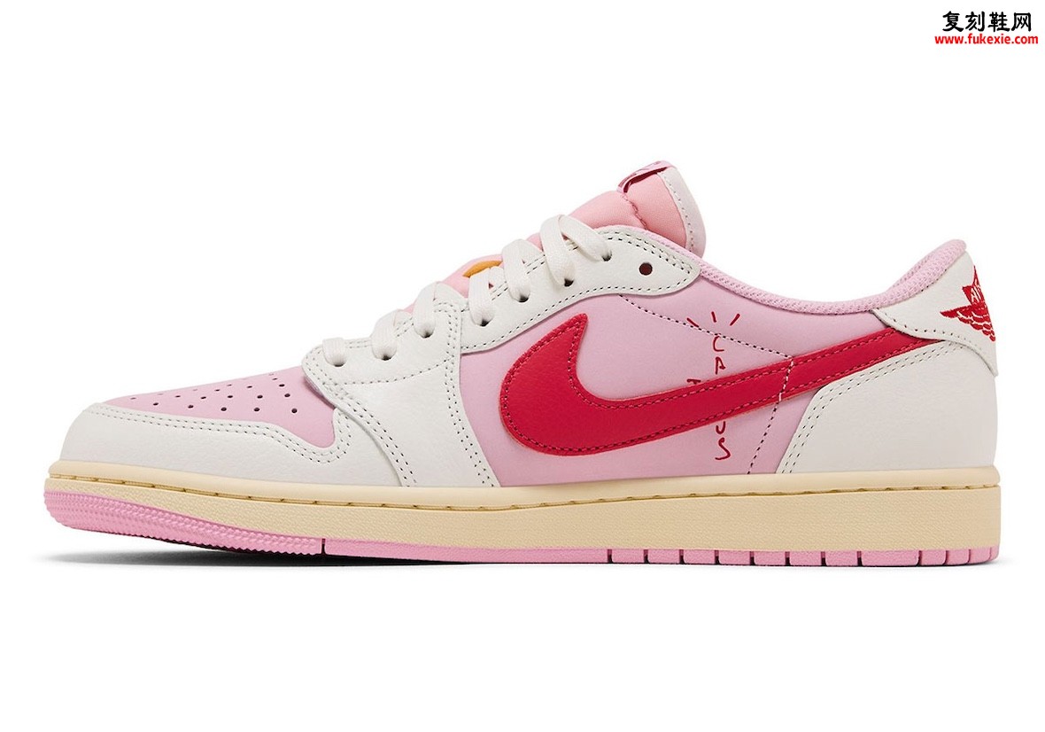Flight Club 以零售价发售 Travis Scott Air Jordan 1 Low「Pink Pack」