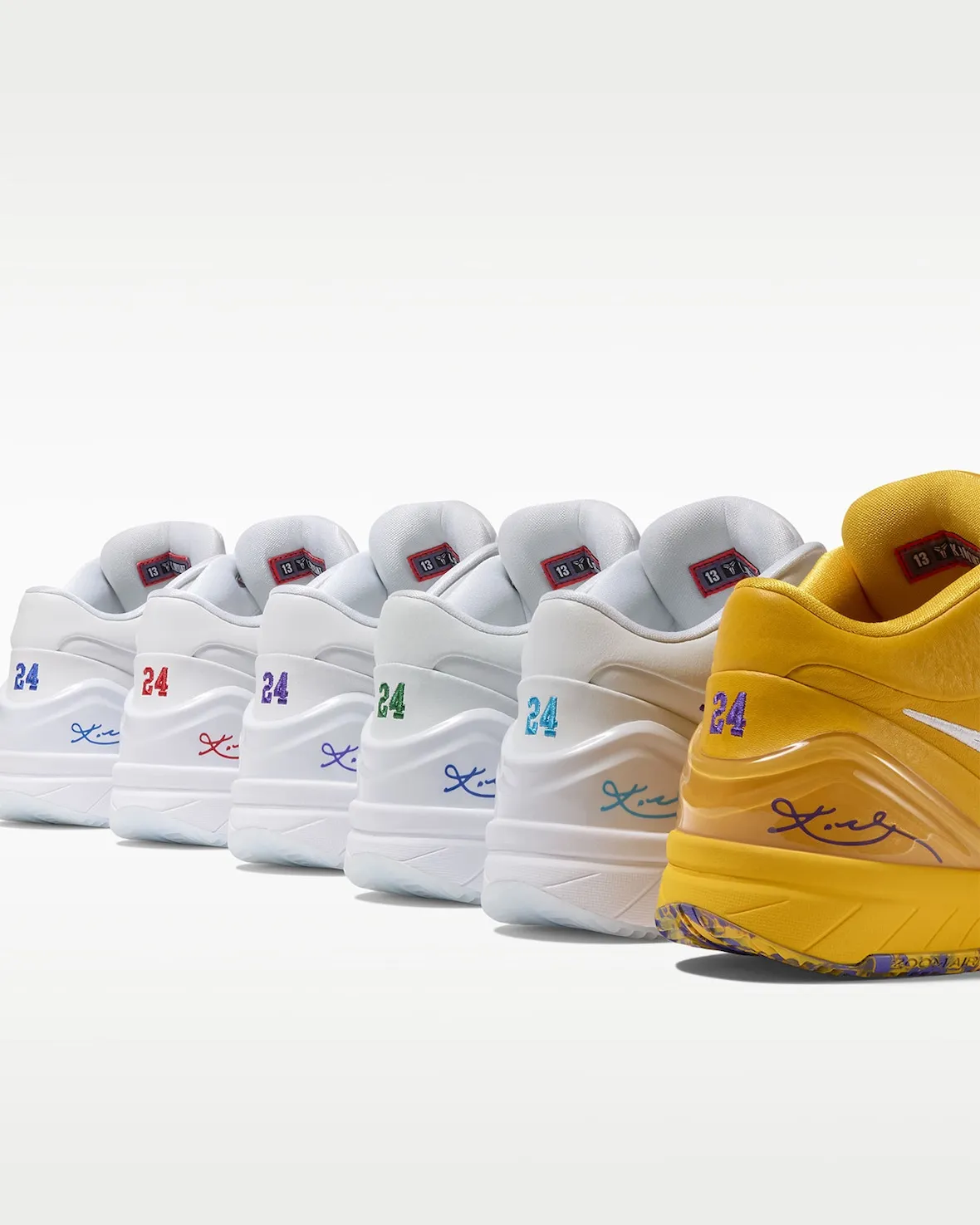 Nike Kobe 4 Protro选秀日盲盒套装全13支错过科比球队+湖人配色磨损鞋面露出球队底色致敬1996黄金一代6月26日发售
