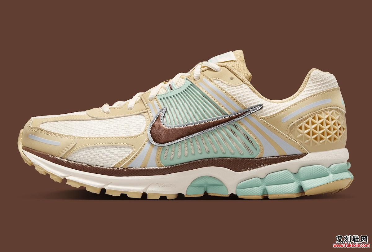 Nike Zoom Vomero 5 “Team Gold/Seafoam” 2025深度解析：夏日美学与功能主义的终极平衡