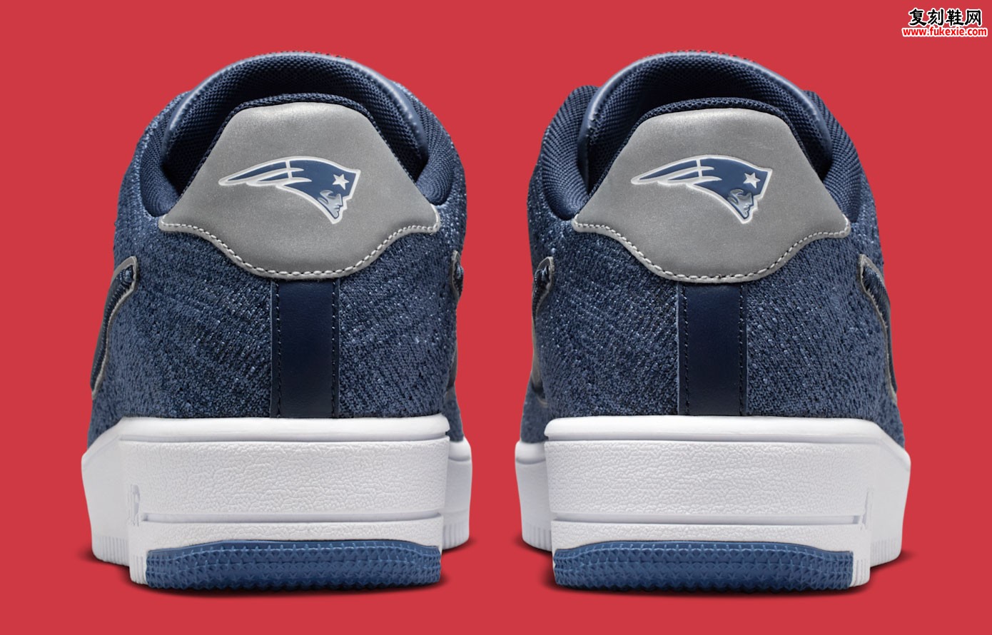 Nike Air Force 1 Ultra Flyknit Low “Robert Kraft” 克拉夫特联名款 新英格兰爱国者主题配色登场
