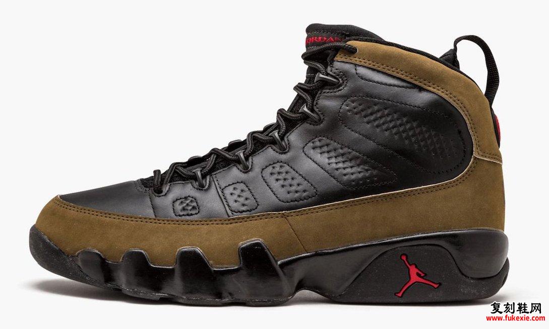 AIR JORDAN 9 “OLIVE” 将于 2024 年假期回归 抢先欣赏