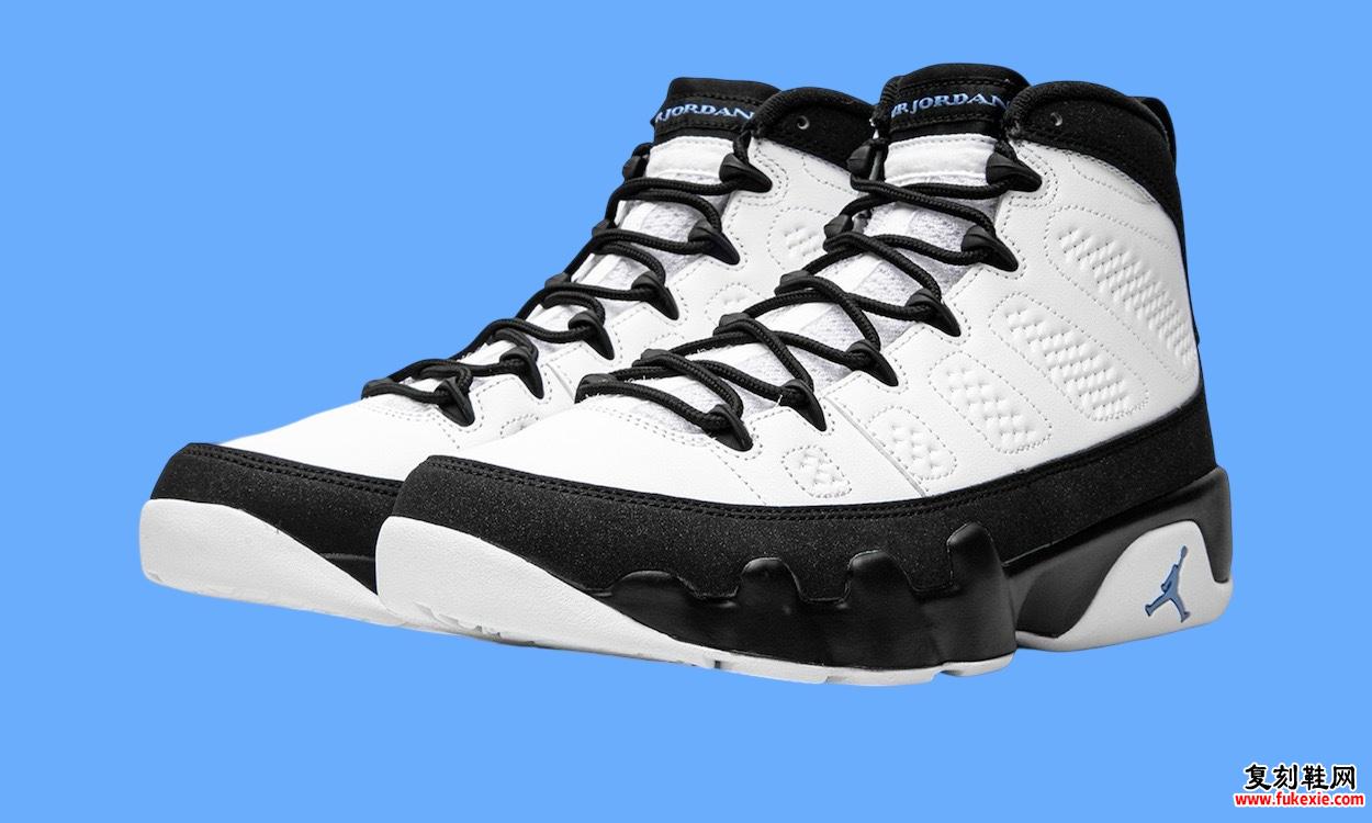 AIR JORDAN 9 “UNIVERSITY BLUE”“大学蓝” 2020版本 货号：CT8019-140