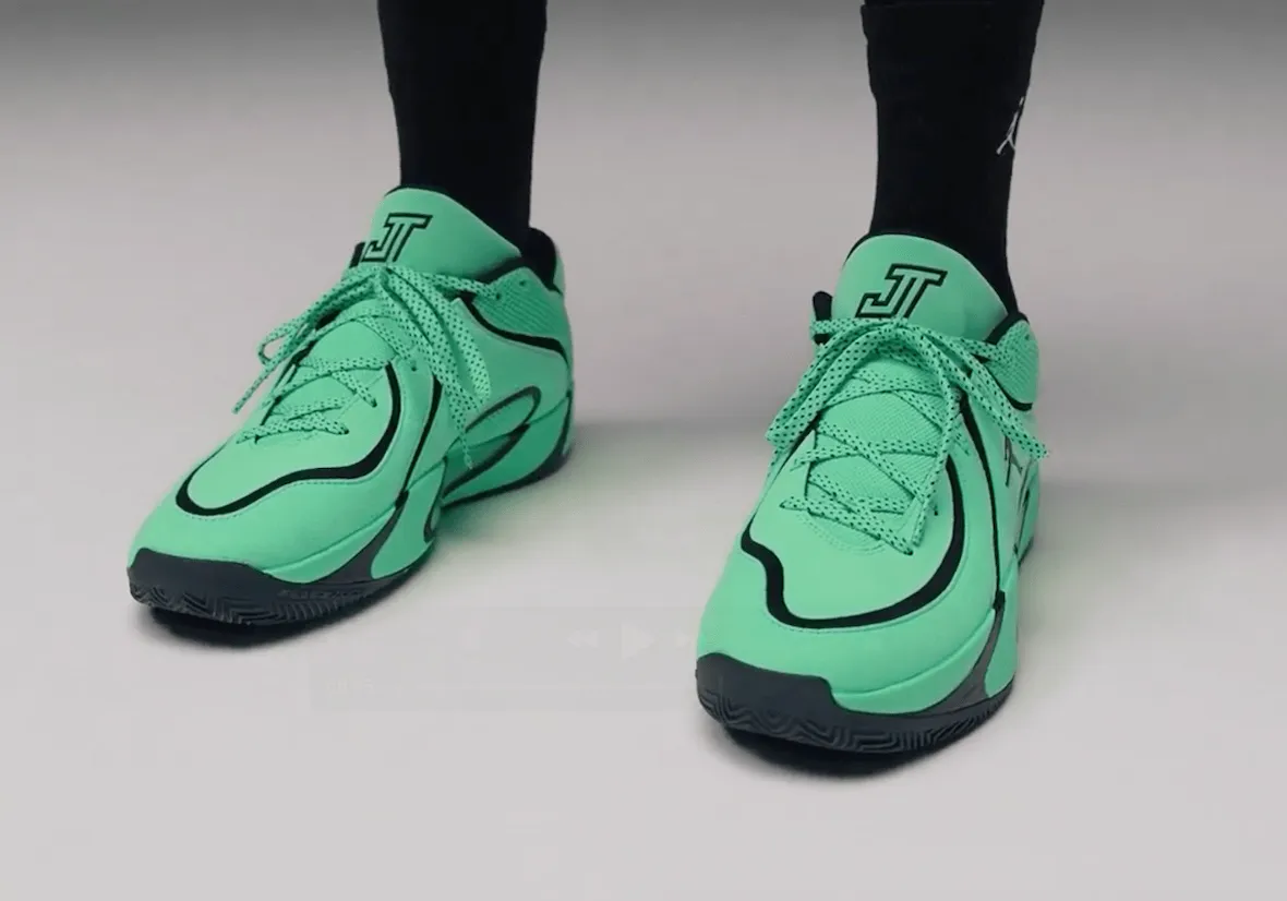 Jordan Tatum 4 “Green Glow” “绿光”配色10月23日发售 凯尔特人主题设计搭载全新科技